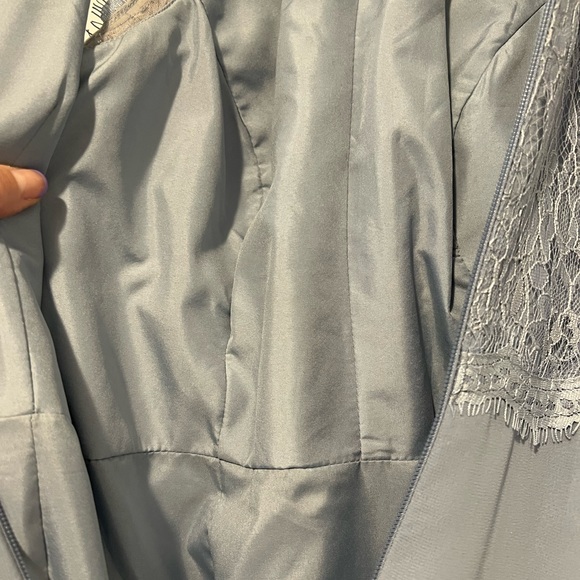 Azazie bridesmaid dress dusty blue - Picture 7 of 11